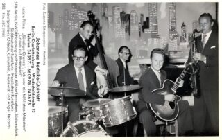 1955 | Rediske 1955 | Besetzung v.l.: Joe Glaser | Manfred Behrendt | Alex Spychalski | Johannes Rediske | Lothar Noack