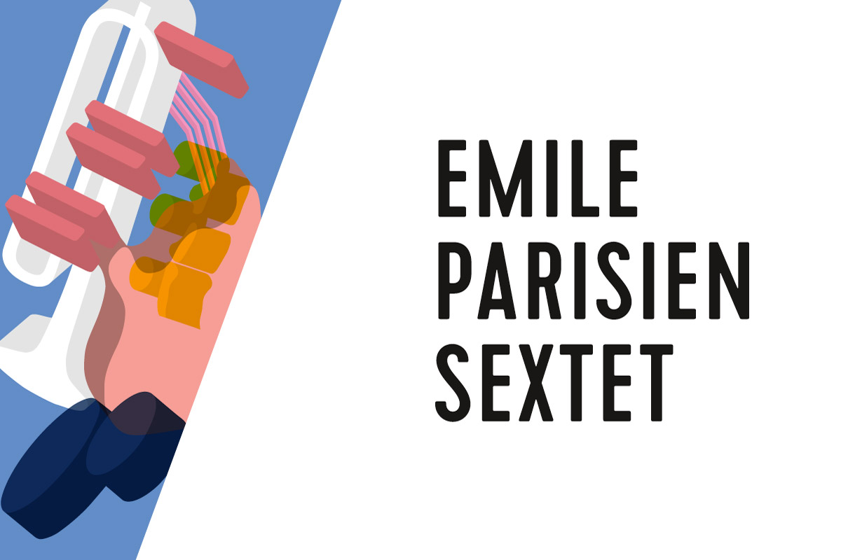 Plakat Emile Parisien Sextet Konzert